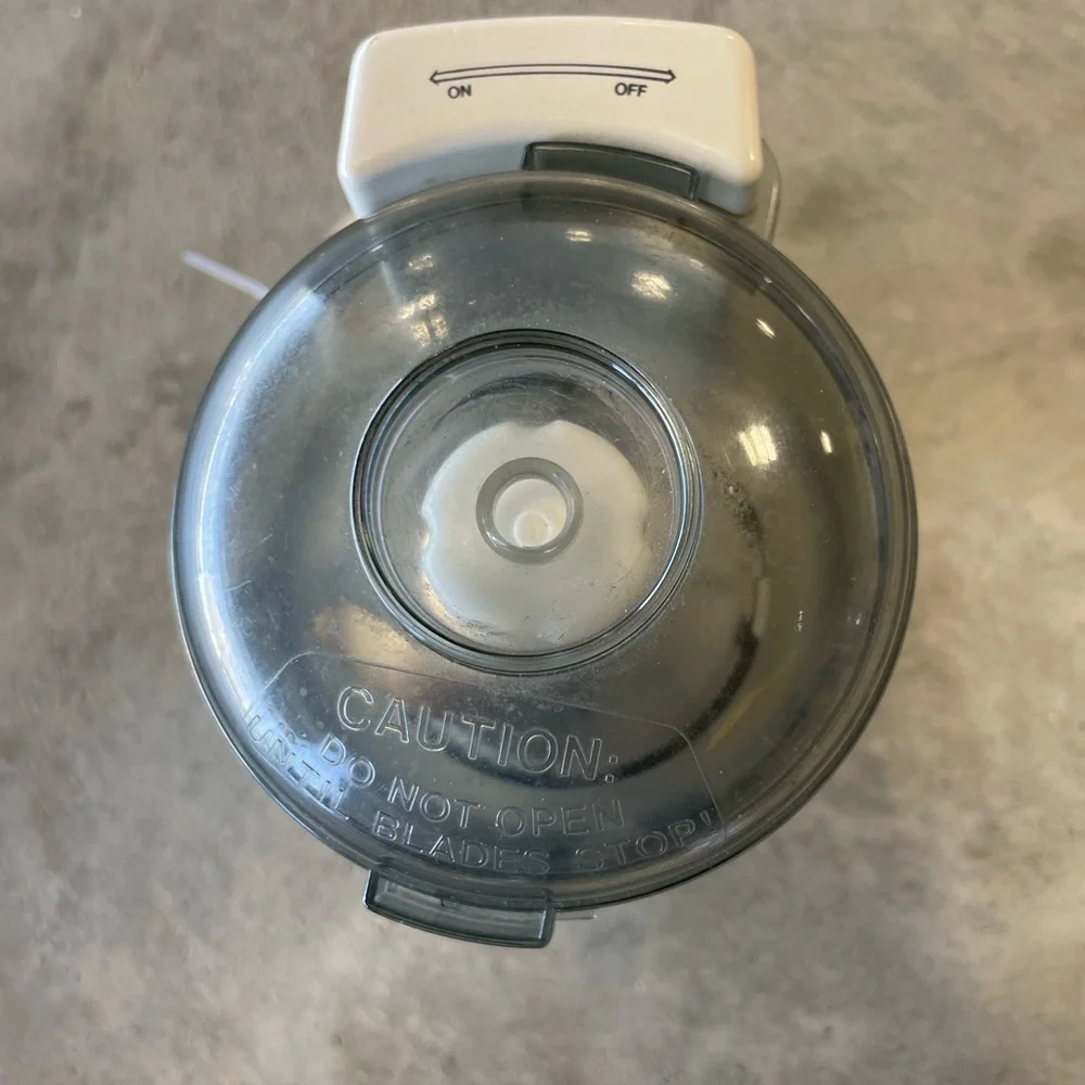 Sunbeam Oskar Jr Chopper Plus Food Processor White Model 14131 130W Mini Chopper